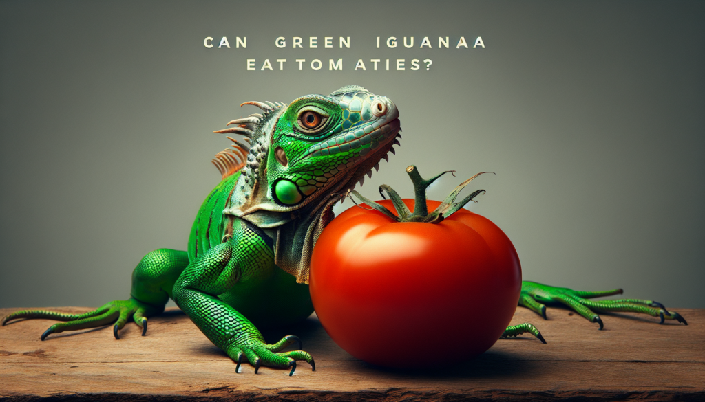 Can Green Iguanas Eat Tomatoes?