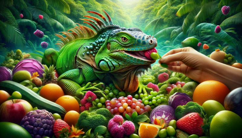 The Surprising Diet of Green Iguanas