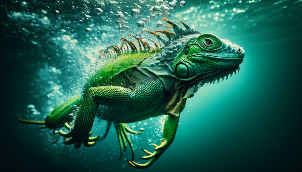 Can Green Iguanas Swim?