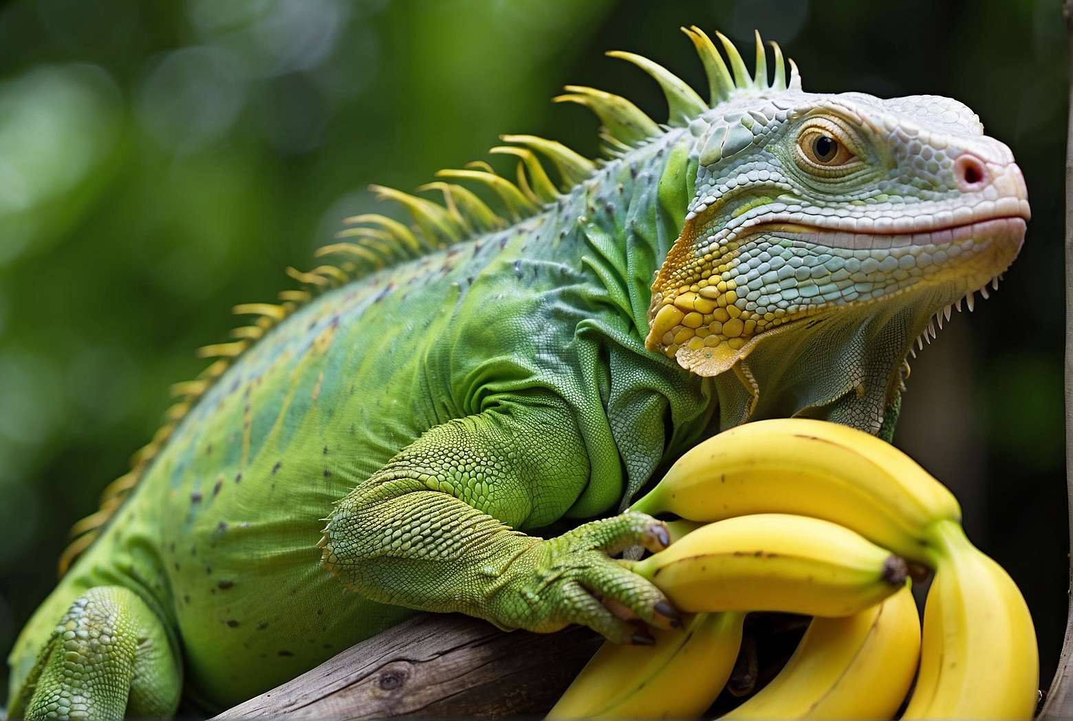 Can Green Iguanas Eat Bananas