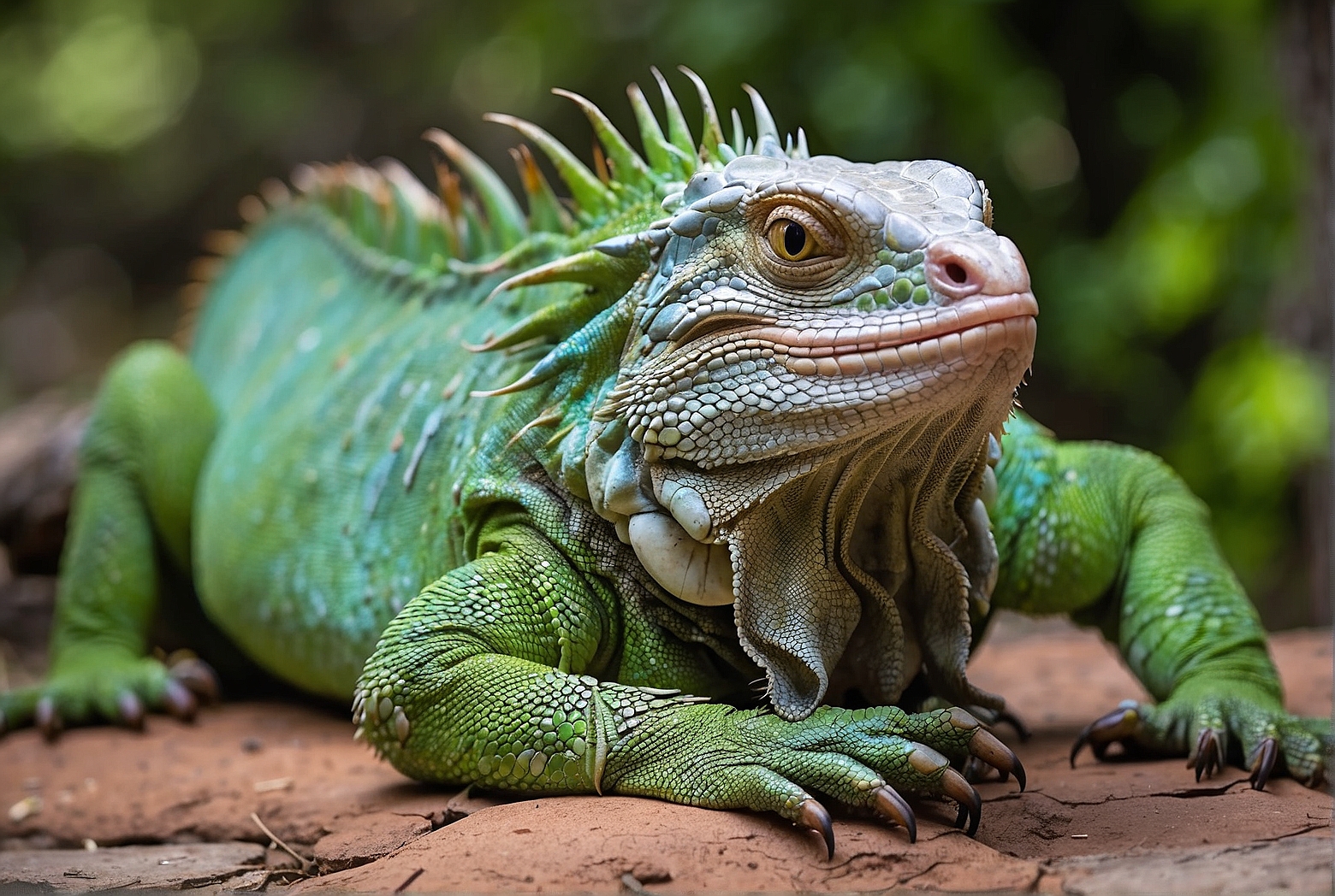 Differences between Male and Female Green Iguanas