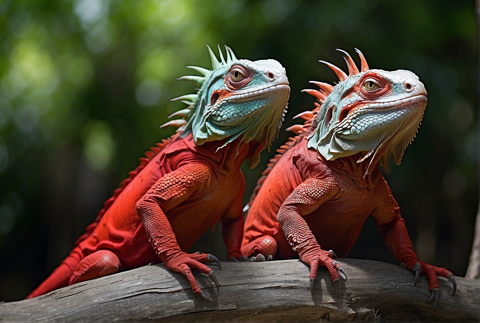 Understanding the Distinctions Between Red and Green Iguanas